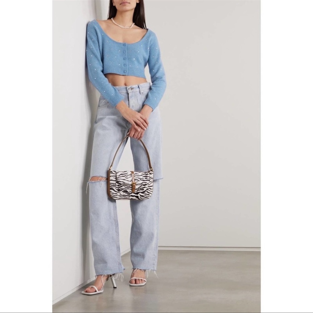Reformation Nathalia Regenerative Wool Crop Cardigan